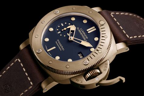 replica panerai luminor submersible 1950 3 days automatic bronzo|Panerai Luminor 1950 review.